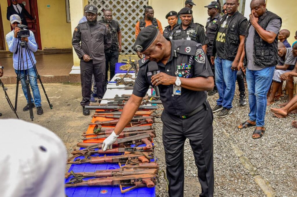 Ammunition is recovered after police arrest “Boko Haram’s weapon instructor.”