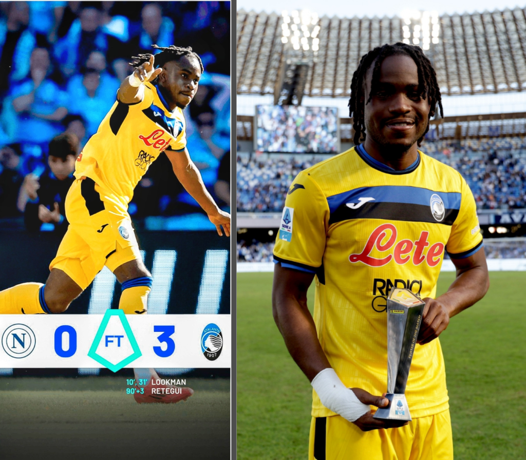 Lookman on Fire as Napoli Bows to Shameful Defeat